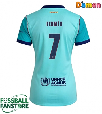 Barcelona Fermin Lopez #7 Replik 3rd trikot Damen 2026-27 Kurzarm